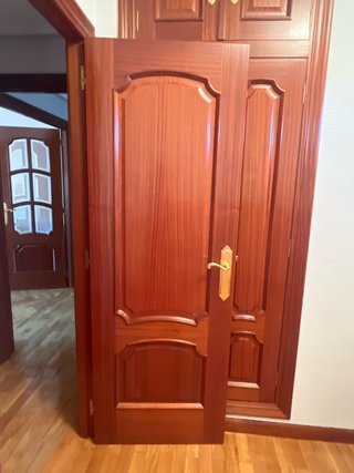 Puerta de madera para habitación