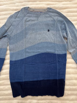 Jersey Desigual Azul y Gris Talla M