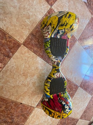 Hoverboard con diseño gráfico