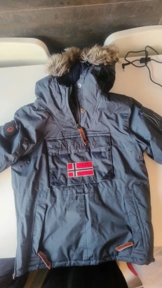 Abrigo Norway Niño Azul