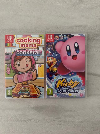 Giochi Nintendo Switch: Cooking Mama e Kirby