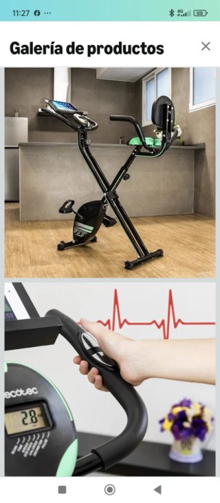 Bicicleta Estática Cecotec X-Bike Pro