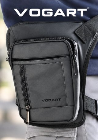 Bolsa de pierna VOGART para moto o cintura PIEL