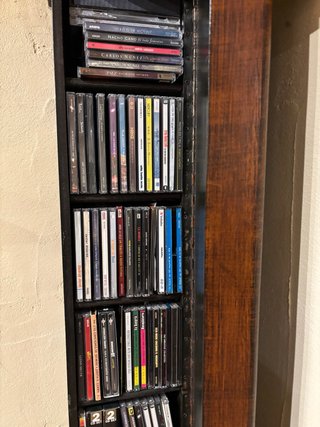 Armario de Madera para CDs