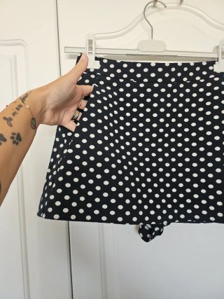 Falda pantalón de lunares