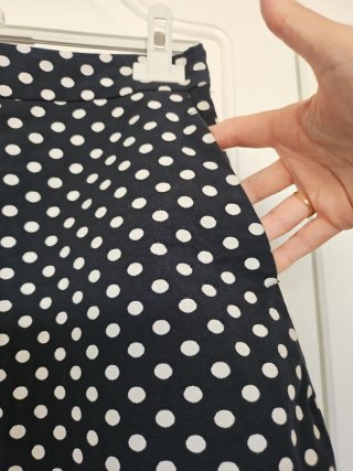 Falda pantalón de lunares