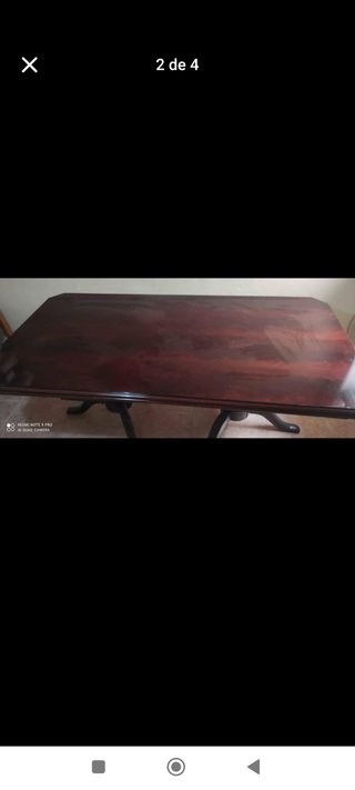 Mesa de Salón de Madera