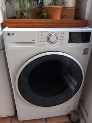 Lavasecadora LG para piezas. Funciona