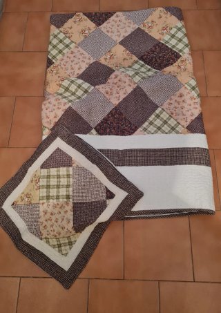 2 Colchas 90cm + Funda Cocina