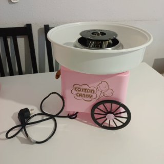 Máquina de Algodón de Azúcar Rosa