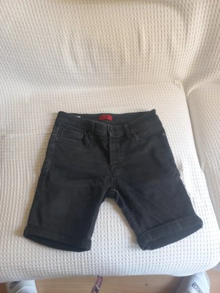 Bermudas Tejanas Negras