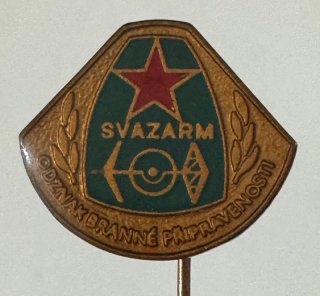Insignia Svazarm Branná Checoslovaquia ČSSR