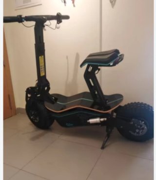 Patinete Eléctrico con Asiento baterias mal!!