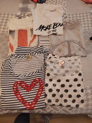 Lote 5 Camisetas Talla L