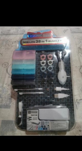 Kit Accessori 38 in 1 per Nintendo DS Lite