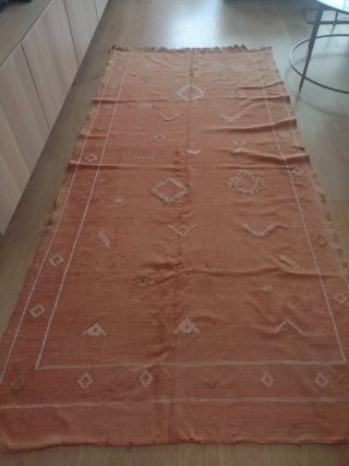 Kilim Berbere di Seta