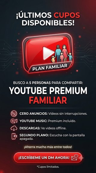 YouTube Premium Familiar