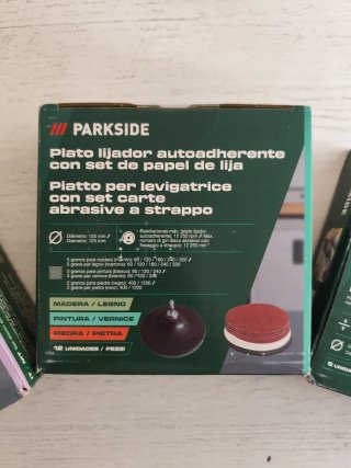 Set de discos de lijado PARKSIDE