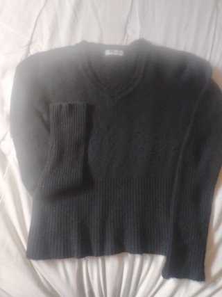Jersey de lana negro