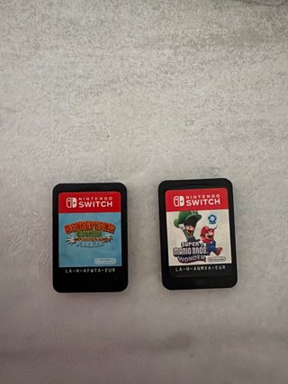 2 Cartucce Nintendo Switch: Donkey Kong e Mario W