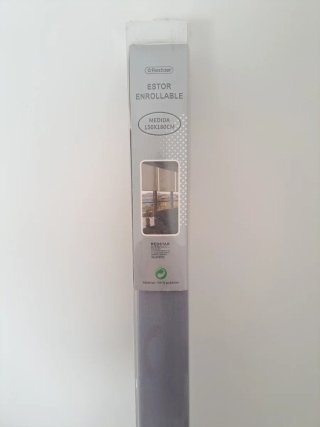 Estor Enrollable Redstar 150x180cm Gris