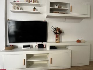 Mueble de Comedor Blanco.