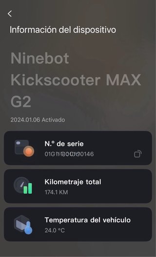 Patinete Eléctrico Segway Ninebot MAX G2 E