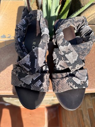 Sandalias Mascaró Estampado Serpiente T37