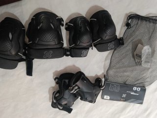 Set de Protecciones para Patinaje Talla S