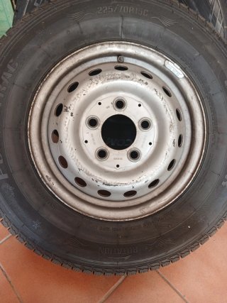 Llantas (5 unidades) de furgoneta Vw Lt35