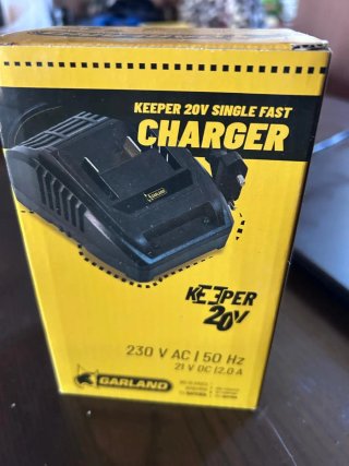 Cargador Garland 20V