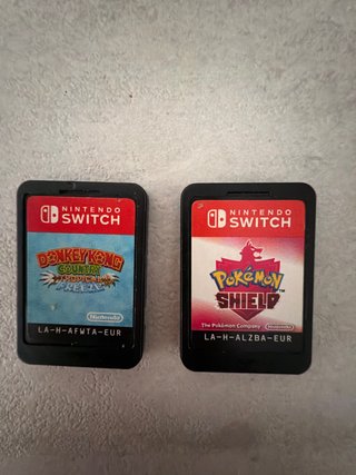 Cartucce Nintendo Switch Donkey Kong e Pokémon