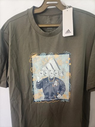 Camiseta Adidas Verde Talla M