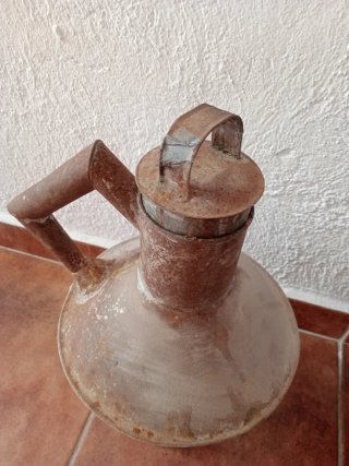 2 Cántaras Antiguas de Chapa