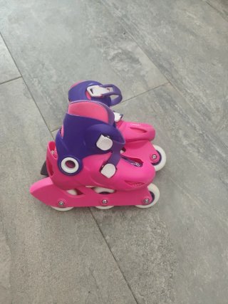 Patines Infantiles Rosa y Morado