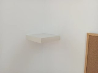 Balda flotante blanca Ikea
