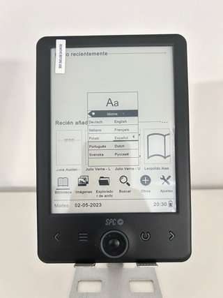 E-reader SPC Dickens Light 2 con schermo da 6 pollici