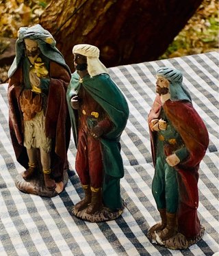 Lote figuras belén pesebre variadas