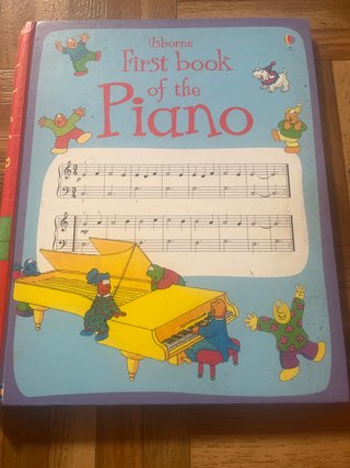 Libro First Book of the Piano (Usborne)
