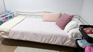 Cama Diván Metálica IKEA Blanca sin somier