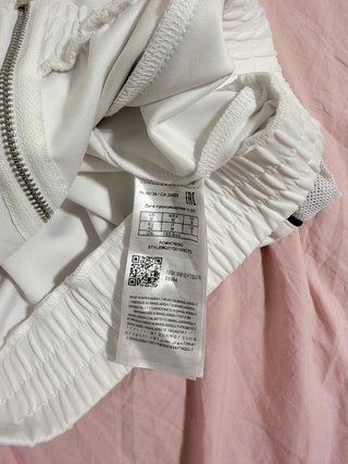 Sudadera Guess Blanca con Cremallera