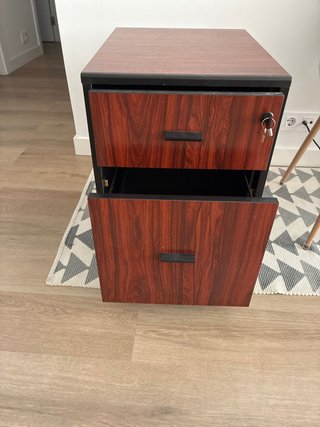 Cajonera de oficina con cerradura