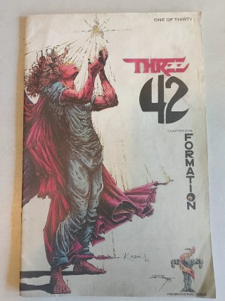 Three 42 #1. Agosto 1997. Promotional Issue.