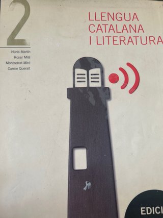 Llengua catalana i literatura, 2 Batxillerat