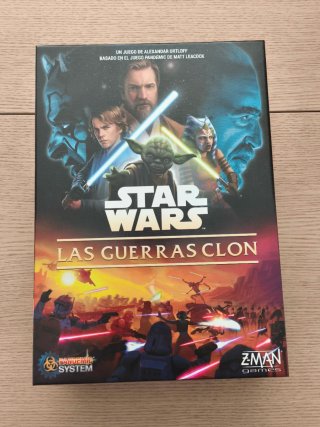 Star Wars Las Guerras Clon Juego de Mesa