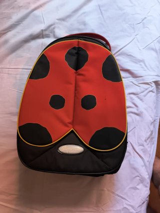 Maleta infantil Samsonite mariquita