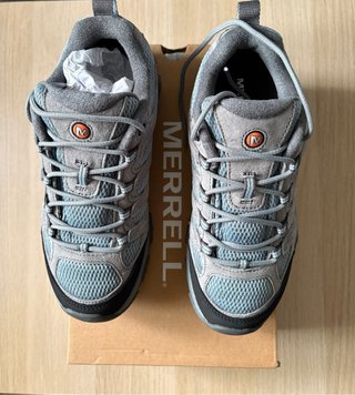 Zapatos Merrell Mujer Gris/Teal Nuevos