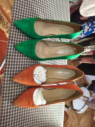 2 Pares de Zapatos de Tacón Sandra Morales