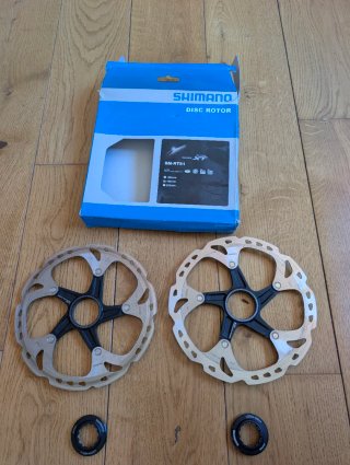 2 Discos de Freno Shimano XT Ice-Tech