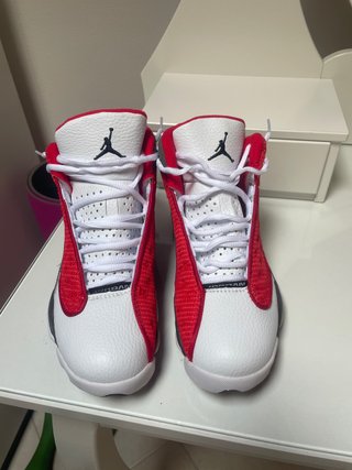 Scarpe Jordan Bianche e Rosse Tg 37 Nuove
